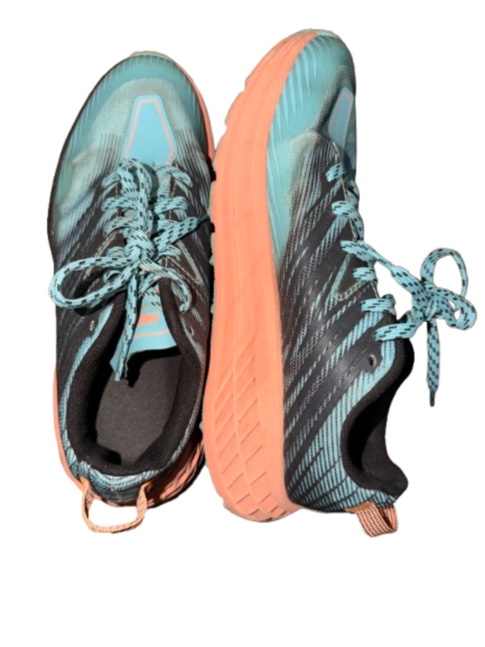 Used Women's Hoka One One Speedgoat 4 Green - 1106527-ACNT Size 8 - Picture 3 of 6